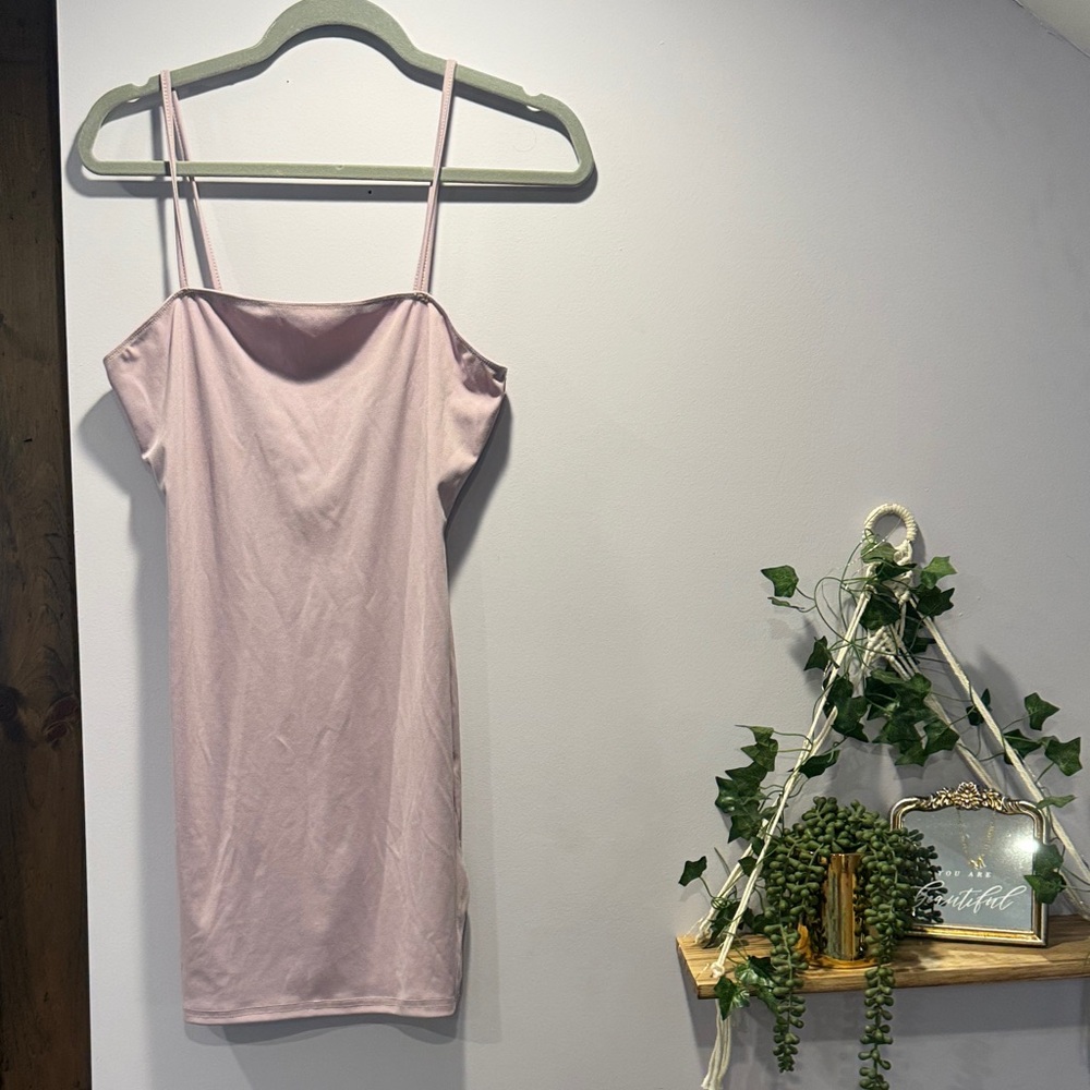 SHEIN Pink Mini Dress